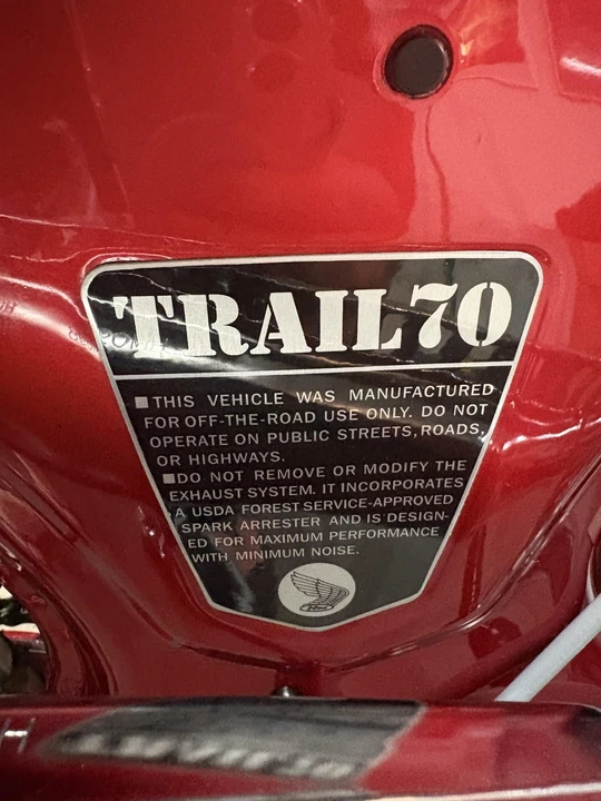 1971 Honda CT70 - Image 31 of 31