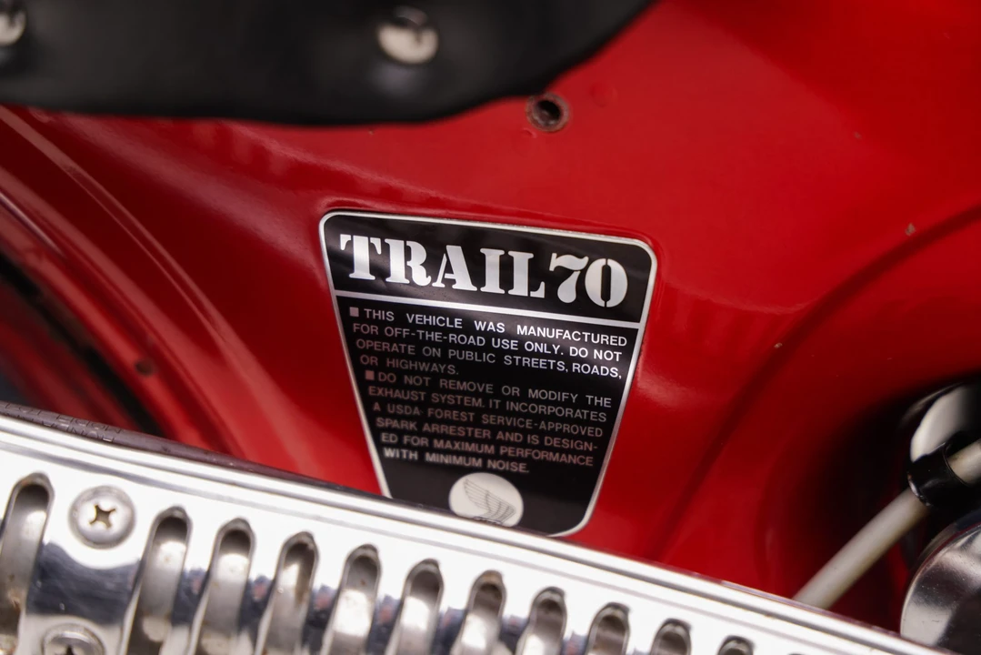1971 Honda CT70 - Image 20 of 31