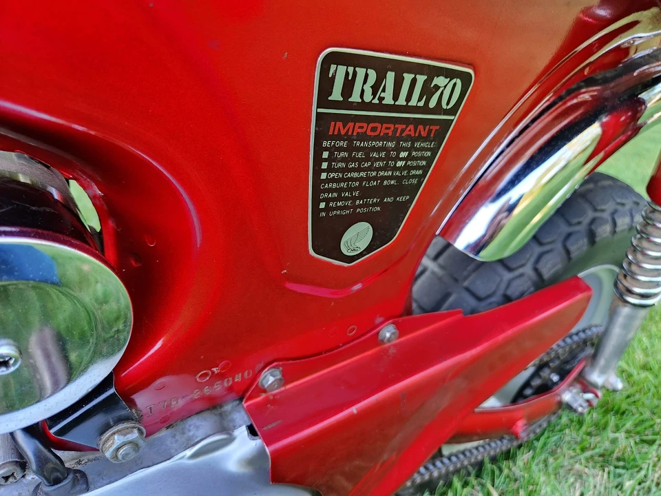 1971 Honda CT70 - Image 20 of 31