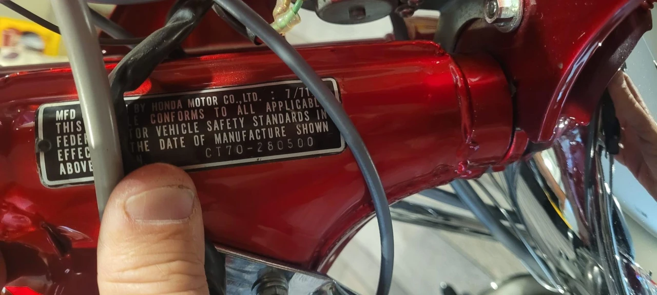 1971 Honda CT70 - Image 29 of 31