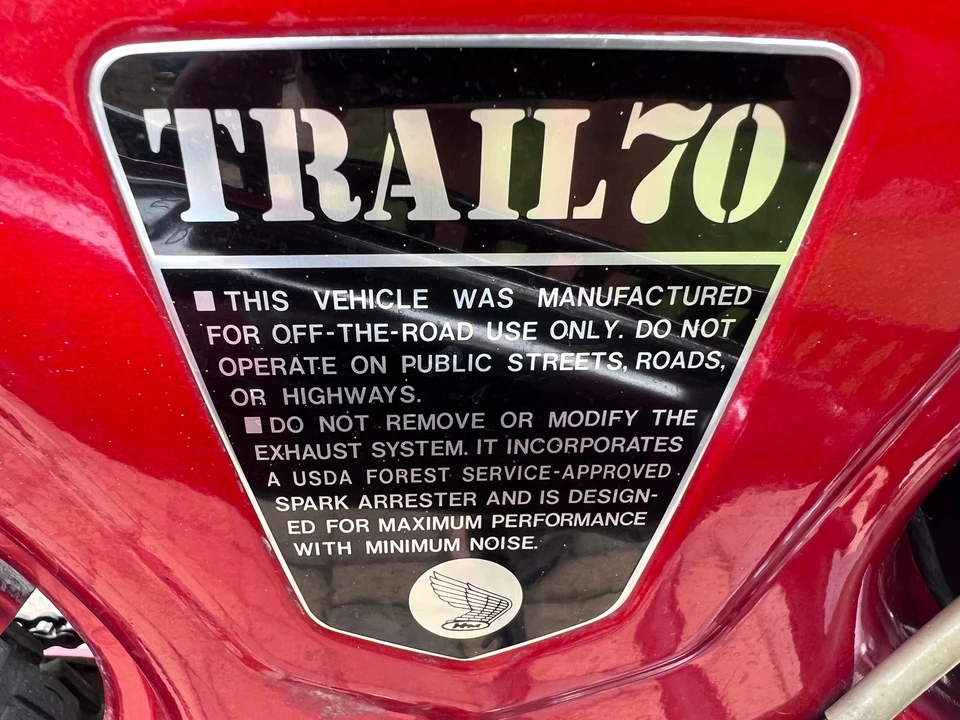 1971 Honda CT70 - Image 27 of 31