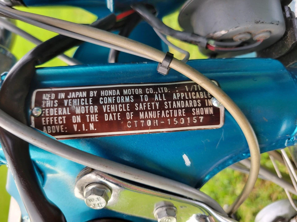1971 Honda CT70 - Image 21 of 31