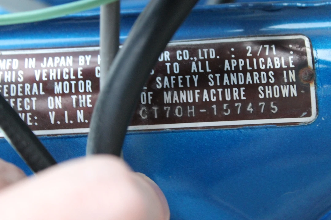 1971 Honda CT70 - Image 21 of 23