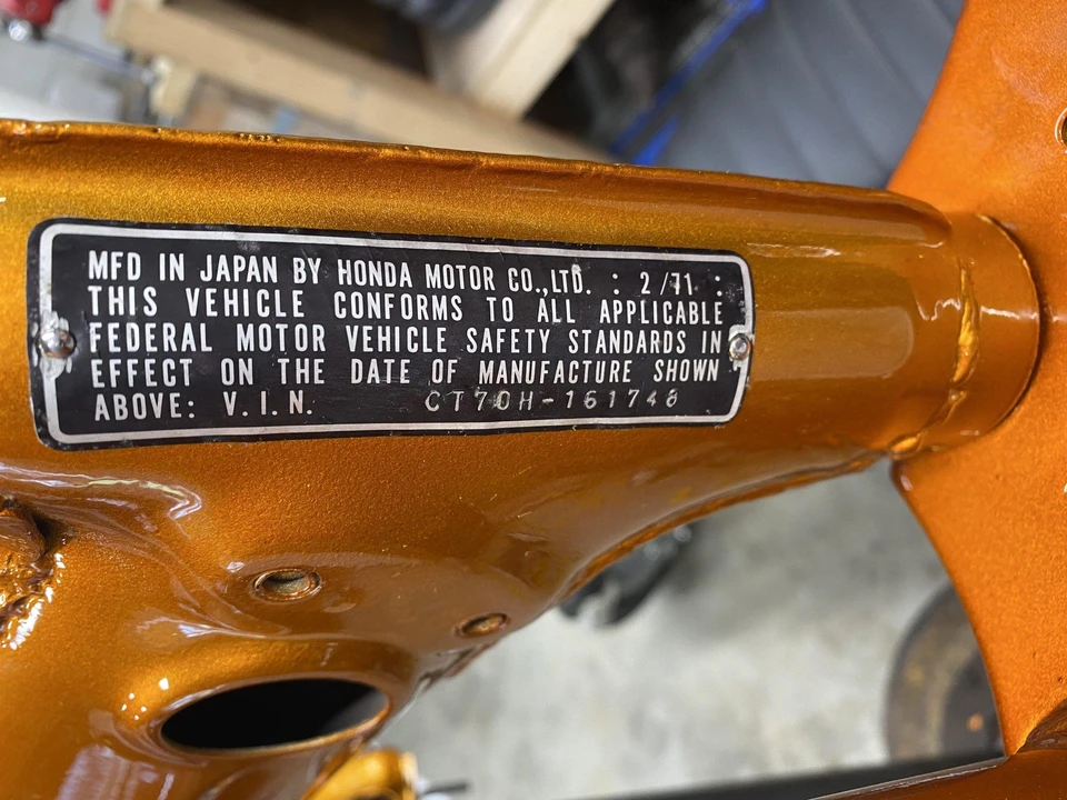 1971 Honda CT70 - Image 22 of 27