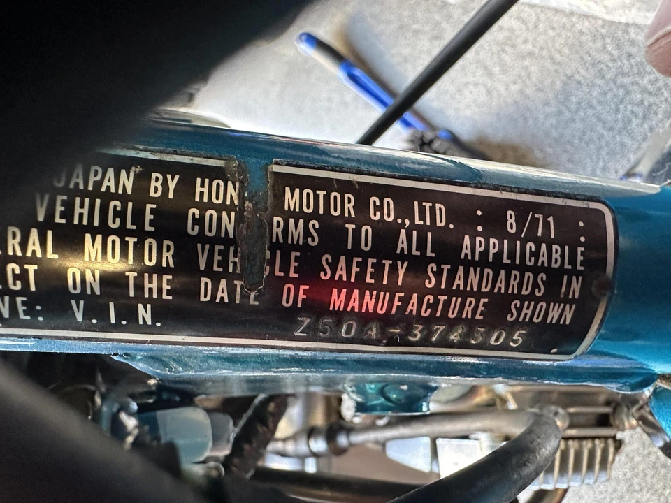 1971 Honda Z50 - Image 22 of 24