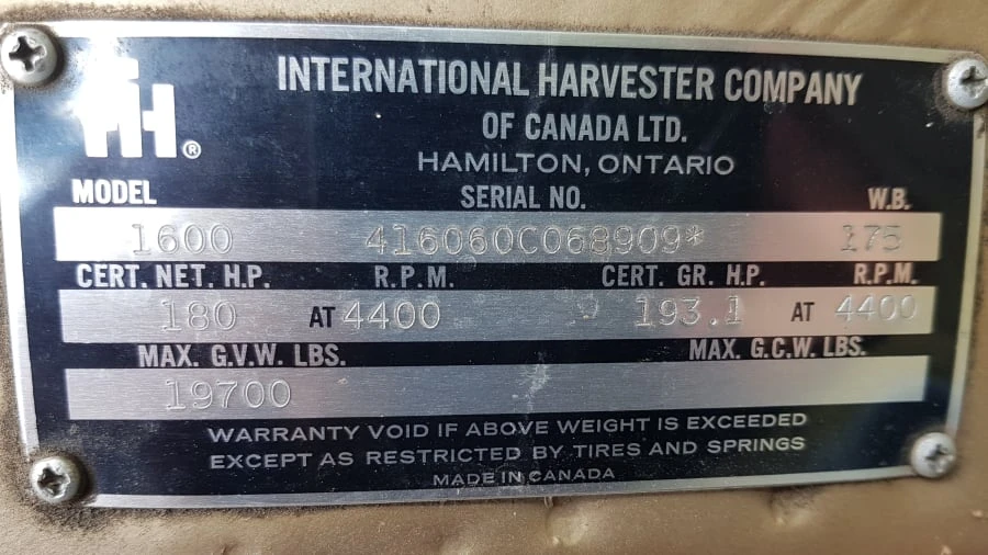 1971 International Harvester Loadstar - Image 8 of 10