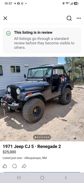 1971 Jeep CJ5 - Image 3 of 10