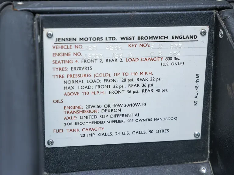 1971 Jensen Interceptor - Image 27 of 31