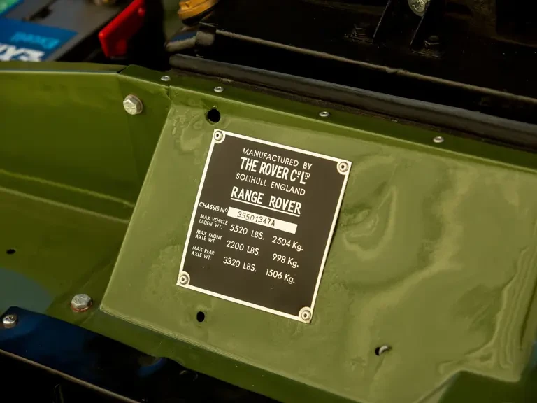 1971 Land Rover Range Rover Classic - Image 29 of 31