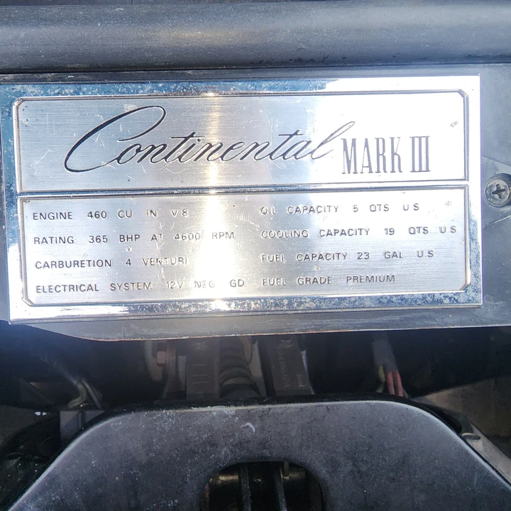 1971 Lincoln Continental 5th Gen - Image 18 of 21