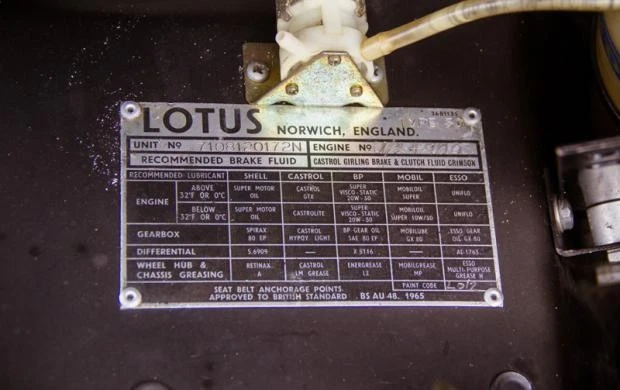 1971 Lotus Elan +2 - Image 9 of 10
