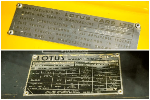 1971 Lotus Elan - Image 10 of 10