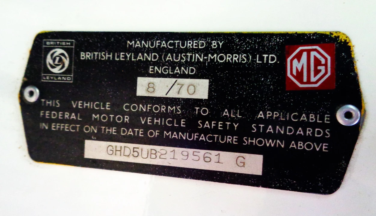 1971 MG MGB GT - Image 18 of 18