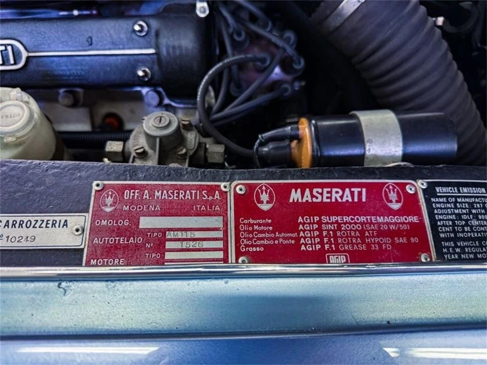 1971 Maserati Ghibli 1st Gen - Image 14 of 20