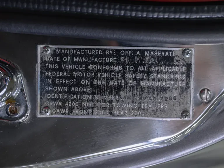 1971 Maserati Indy - Image 31 of 31