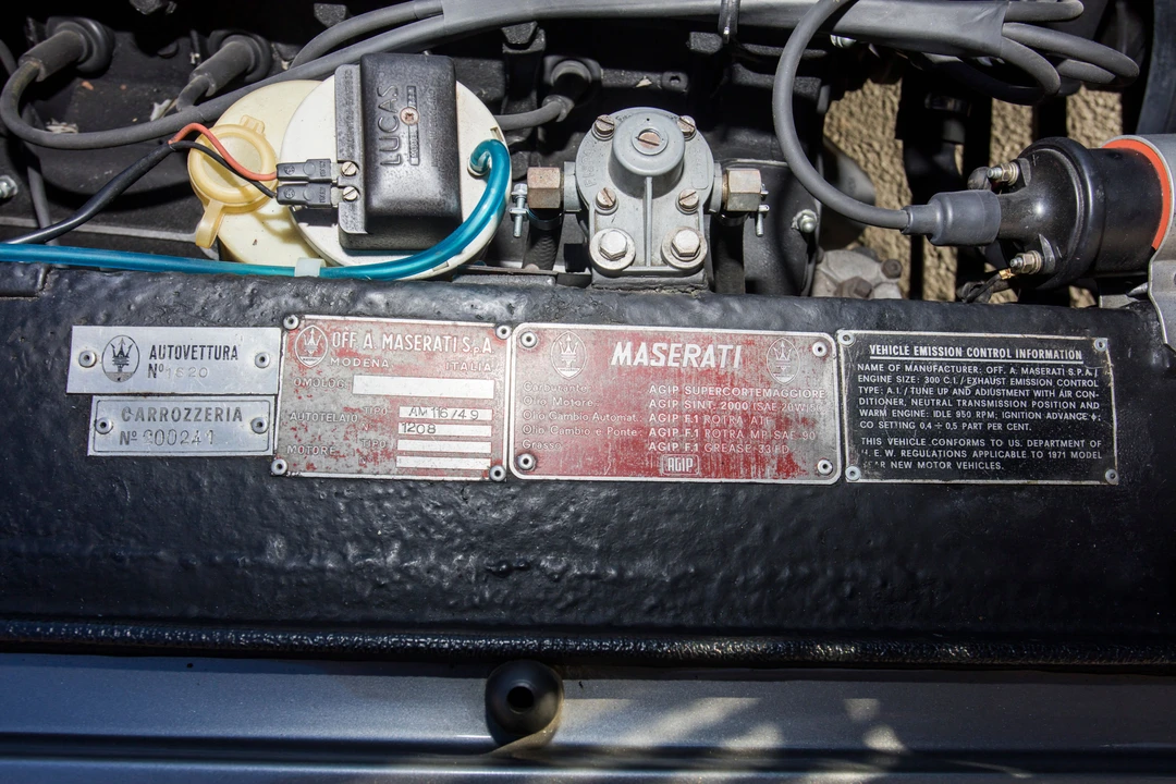 1971 Maserati Indy - Image 8 of 31