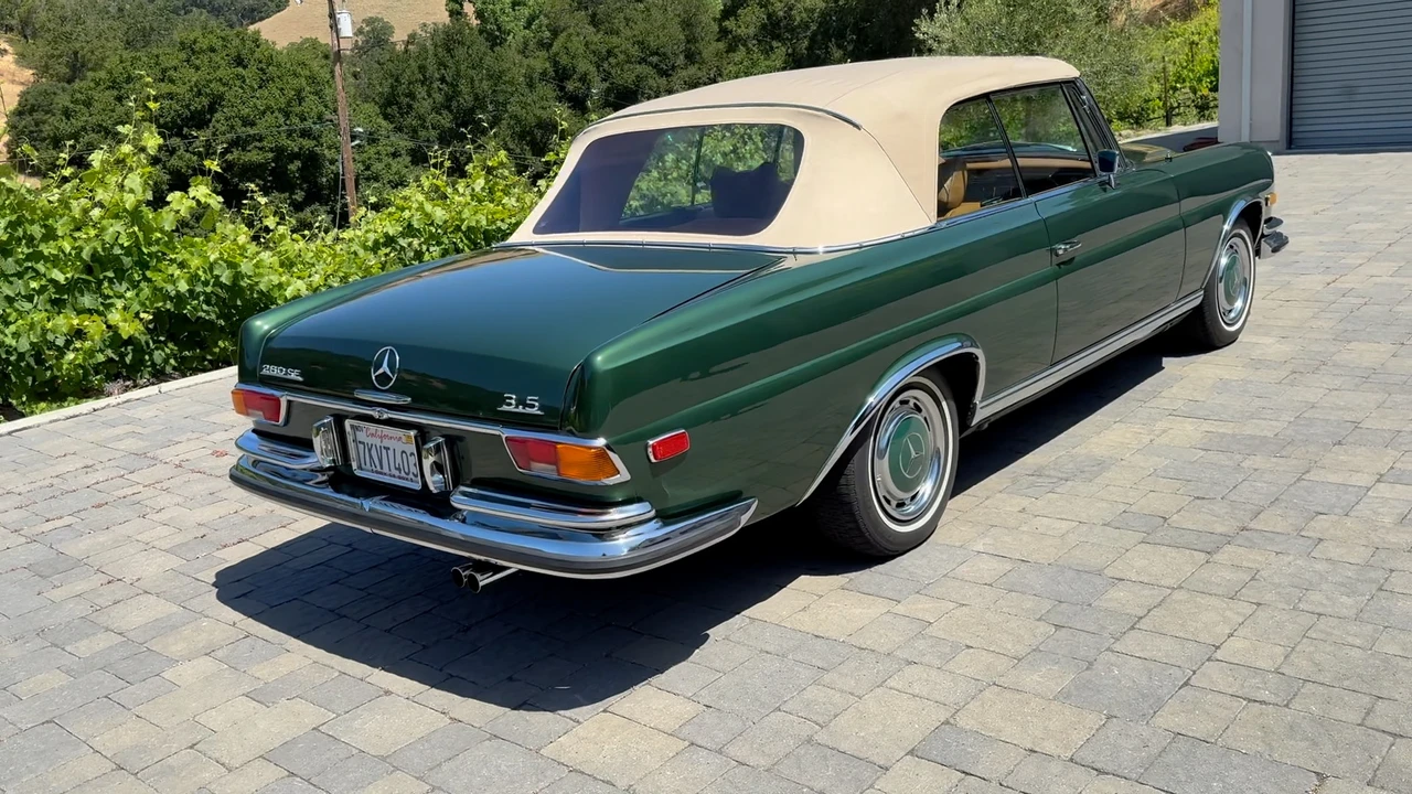 1971 Mercedes-Benz W111 280SE 3.5 Cabriolet - Image 28 of 31