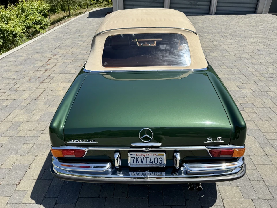 1971 Mercedes-Benz W111 280SE 3.5 Cabriolet - Image 30 of 31