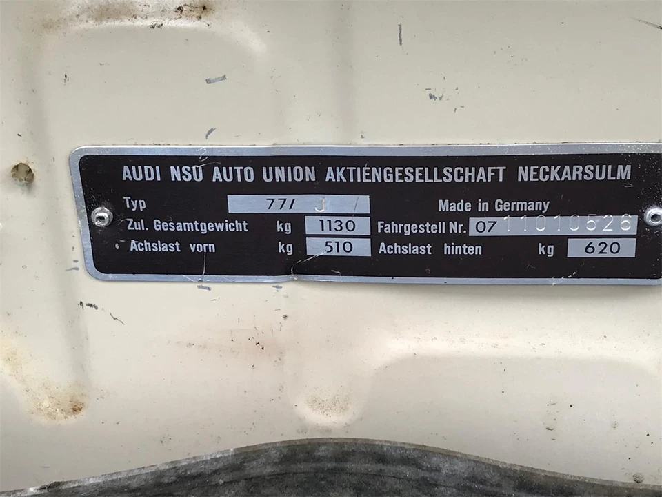 1971 NSU - Image 20 of 31