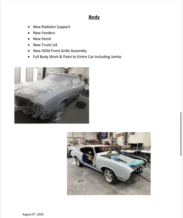 1971 Oldsmobile Cutlass Supreme - Image 11 of 13