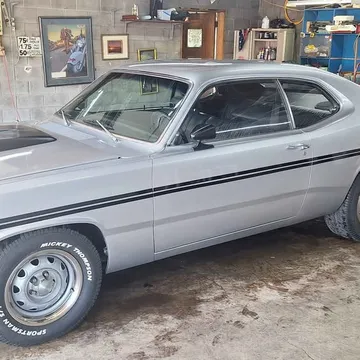1971 Plymouth Duster Silver