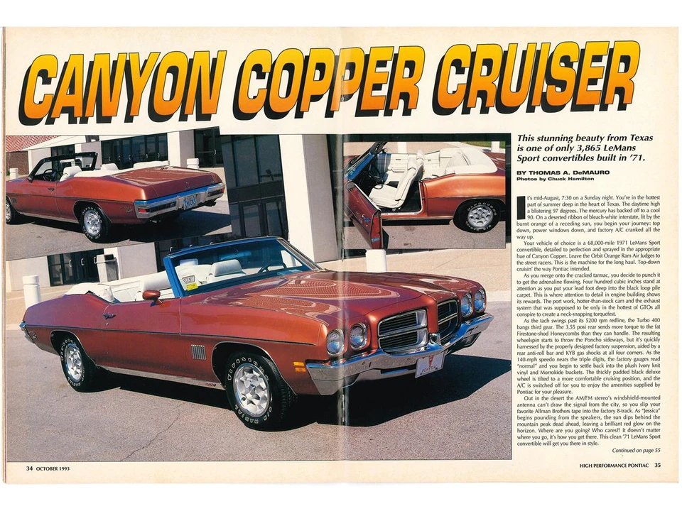 1971 Pontiac LeMans 3rd Gen - Image 5 of 31