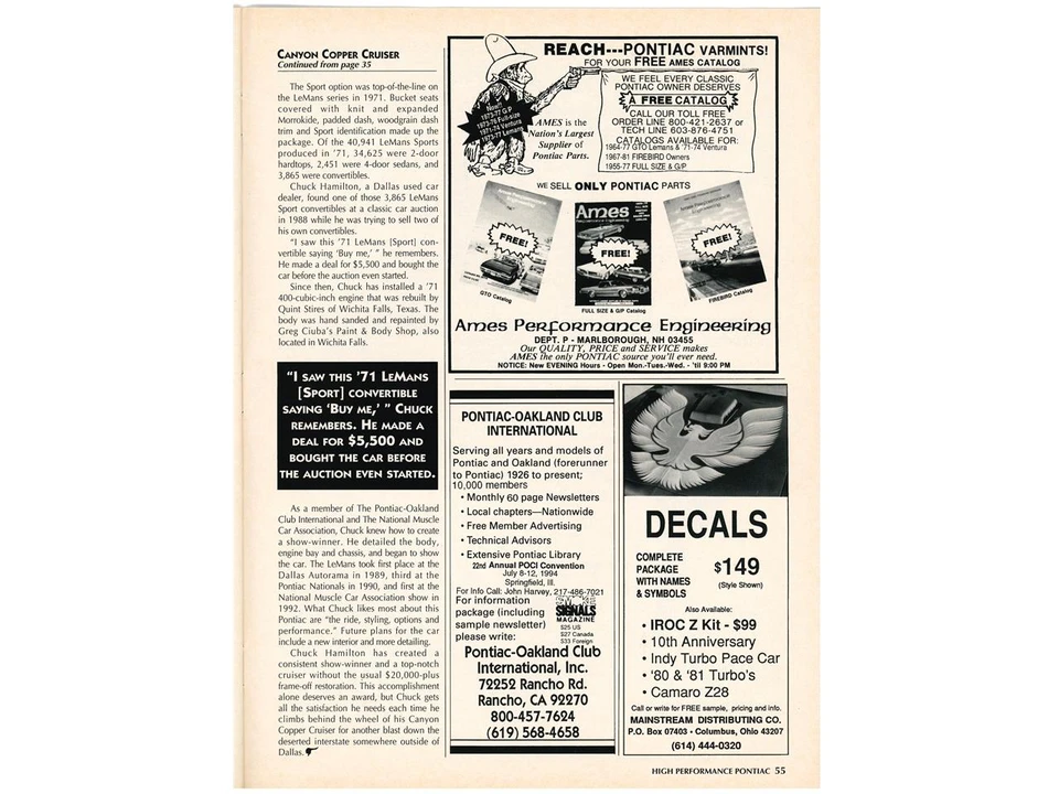 1971 Pontiac LeMans 3rd Gen - Image 6 of 31