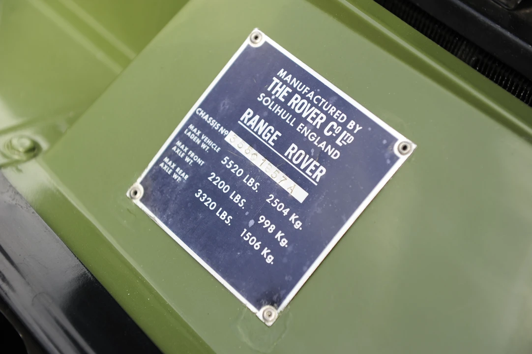 1971 Land Rover Range Rover Classic - Image 3 of 6