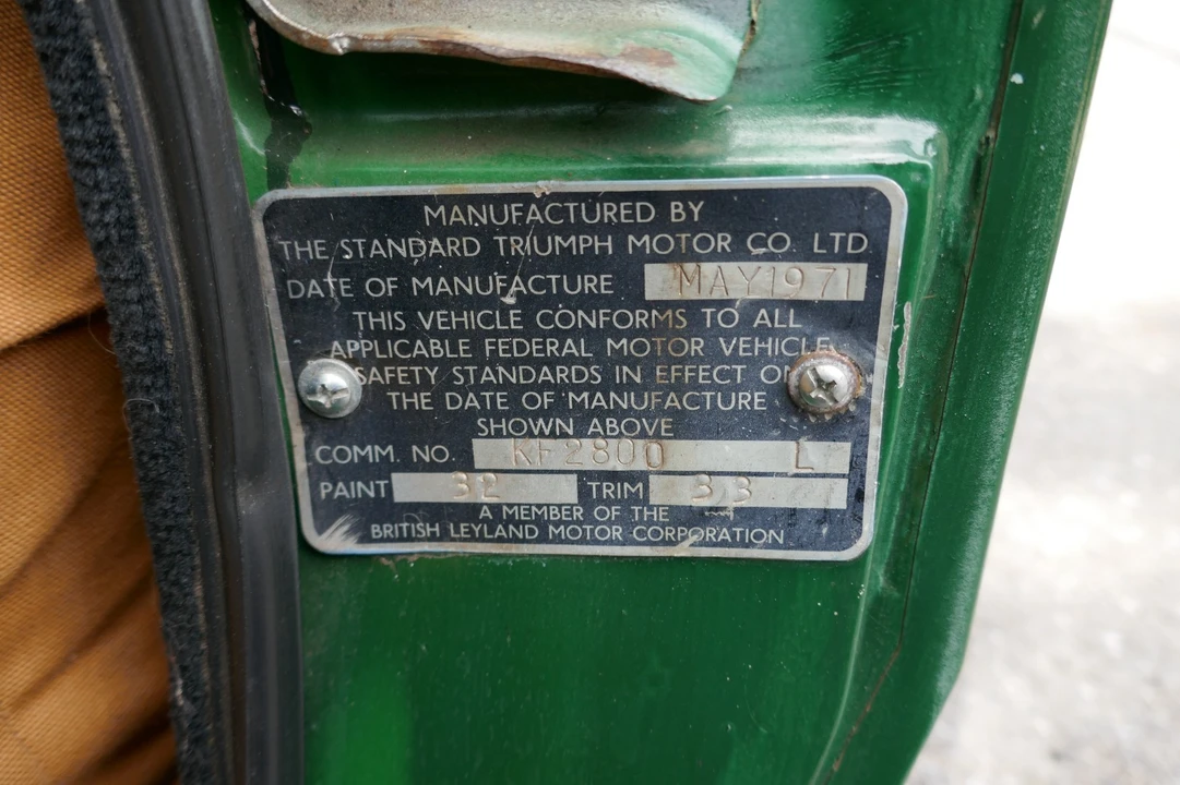 1971 Triumph - Image 17 of 31