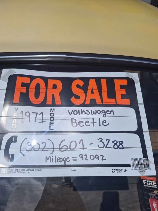 1971 Volkswagen Super Beetle - Image 10 of 10