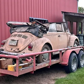 1971 Volkswagen Beetle Super Beetle Convertible