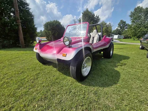 1971 Volkswagen Beetle #PinkBeetle Convertible 2D