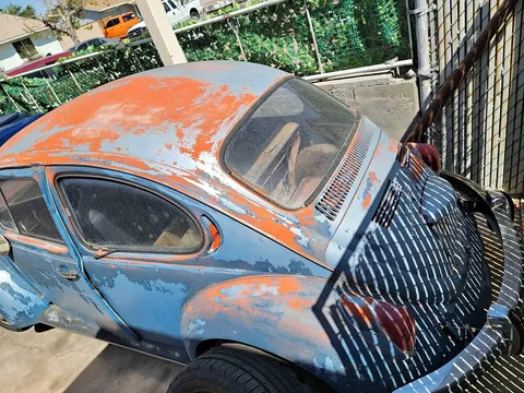 1971 Volkswagen Beetle #PinkBeetle Hatchback 2D