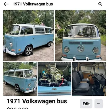 1971 Volkswagen Bus Transporter