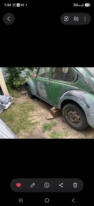 1971 Volkswagen Super Beetle - Image 7 of 8