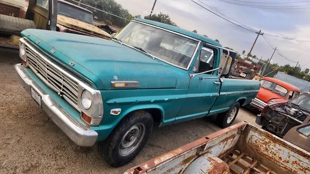 1971 Ford F250 Fleetside Big Back Window