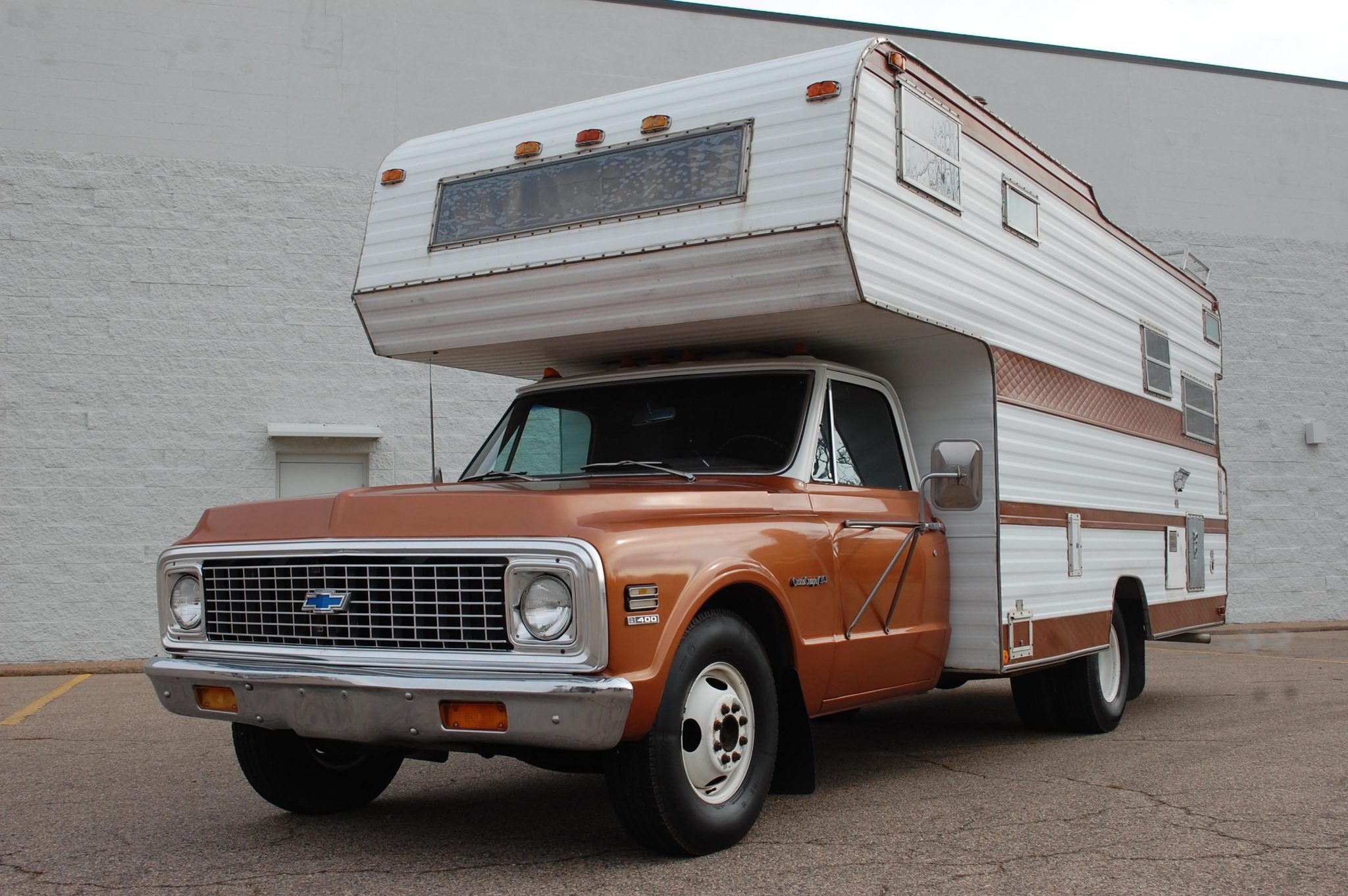 1971 Chevrolet C30 Custom Camper w/ Mitchell Camper