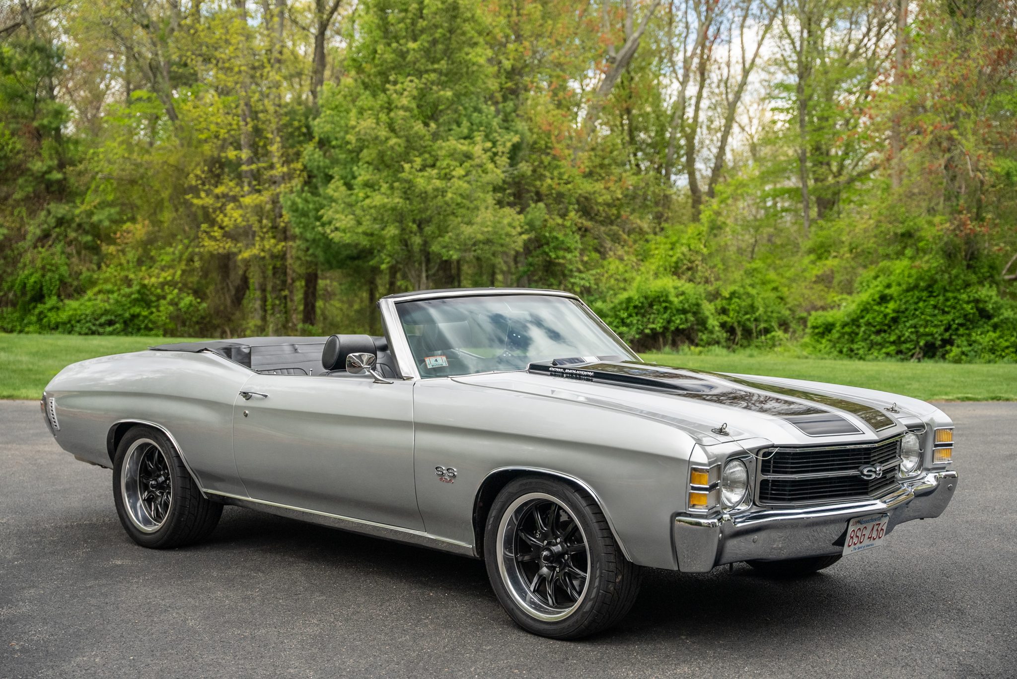 454-Powered 1971 Chevrolet Chevelle Malibu Convertible