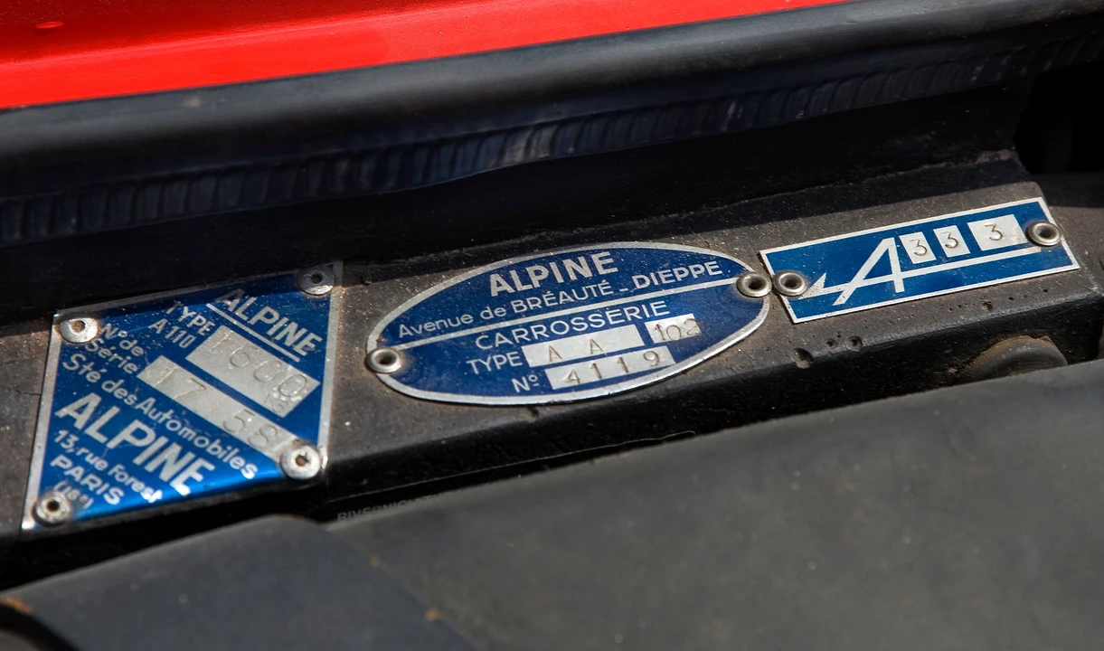 1972 Alpine A110 (1963-1977) - Image 6 of 6
