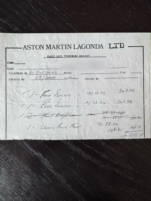 1972 Aston Martin AM V8 - Image 27 of 30