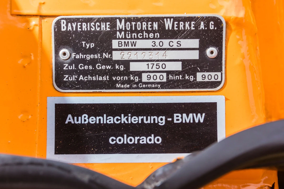 1972 BMW 3.0 CSL - Image 12 of 31