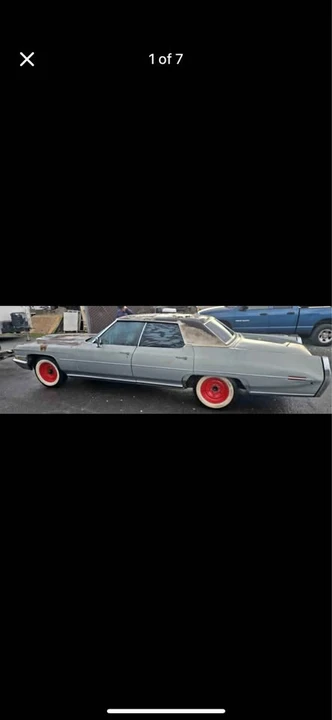 1972 Cadillac DeVille 4th Gen - Image 8 of 8