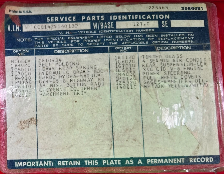 1972 Chevrolet C/K 2nd Gen - Image 12 of 13