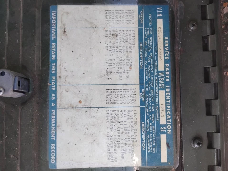 1972 Chevrolet C/K 2nd Gen - Image 9 of 9