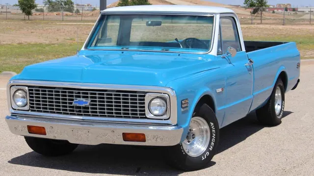 1972 Chevrolet C10 Cheyenne Pickup