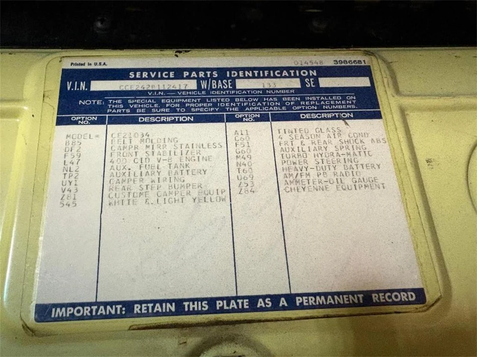 1972 Chevrolet C/K 2nd Gen - Image 17 of 20