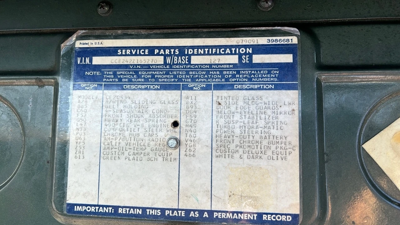 1972 Chevrolet C/K 2nd Gen - Image 19 of 19