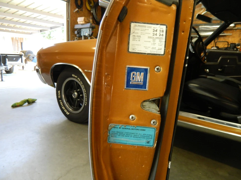 1972 Chevrolet Chevelle 2nd Gen - Image 10 of 17