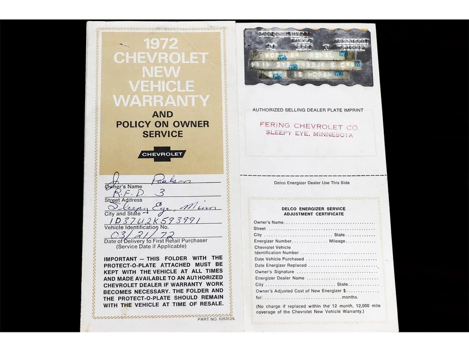 1972 Chevrolet Chevelle 2nd Gen - Image 29 of 31