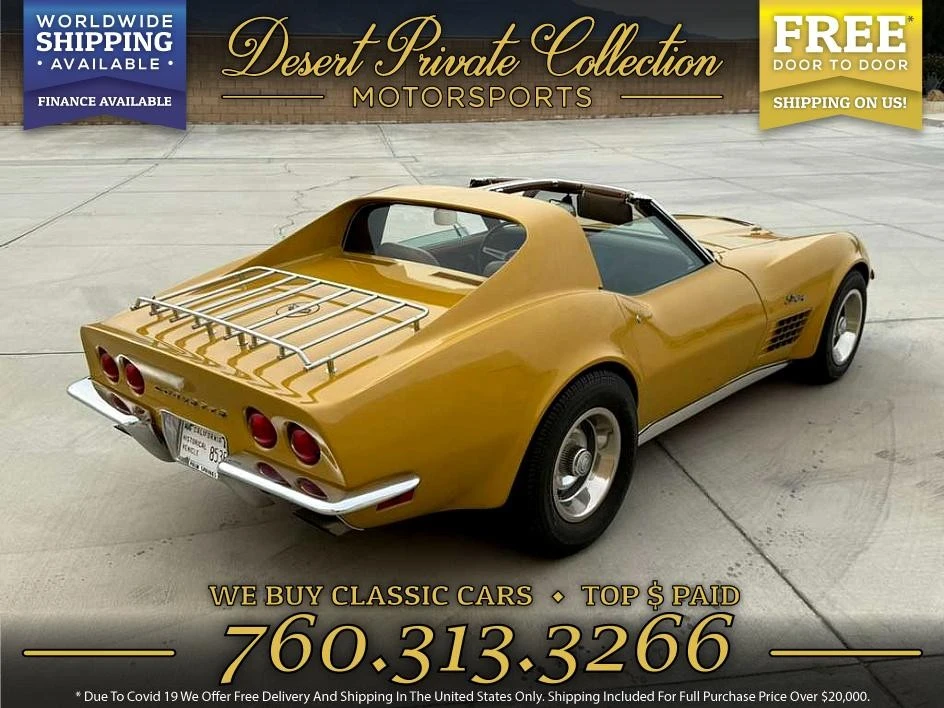 1972 Chevrolet Corvette C3 - Image 3 of 21